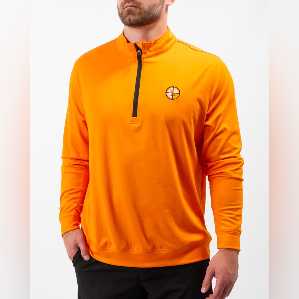 NWT NEVER WORN Golf brand Waggle Blaze Men's Quarter Zip